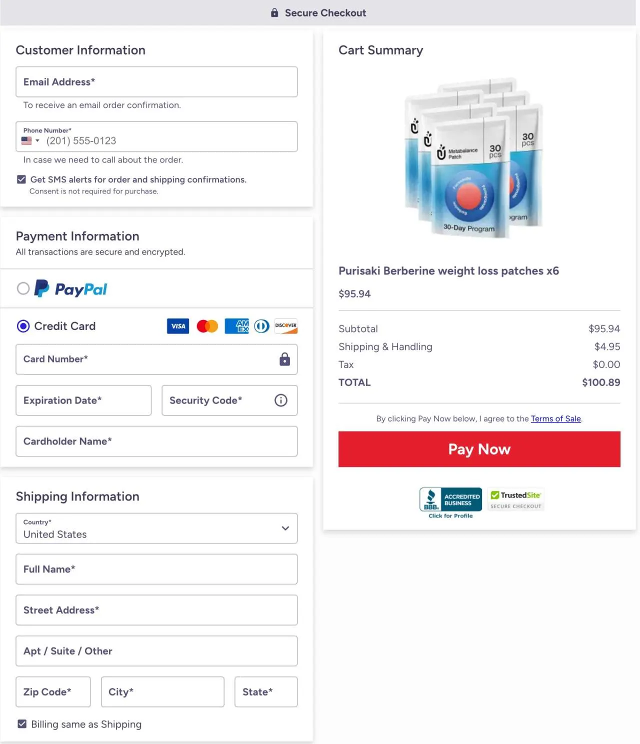 Purisaki Official ClickBank Secure Checkout — Order USA